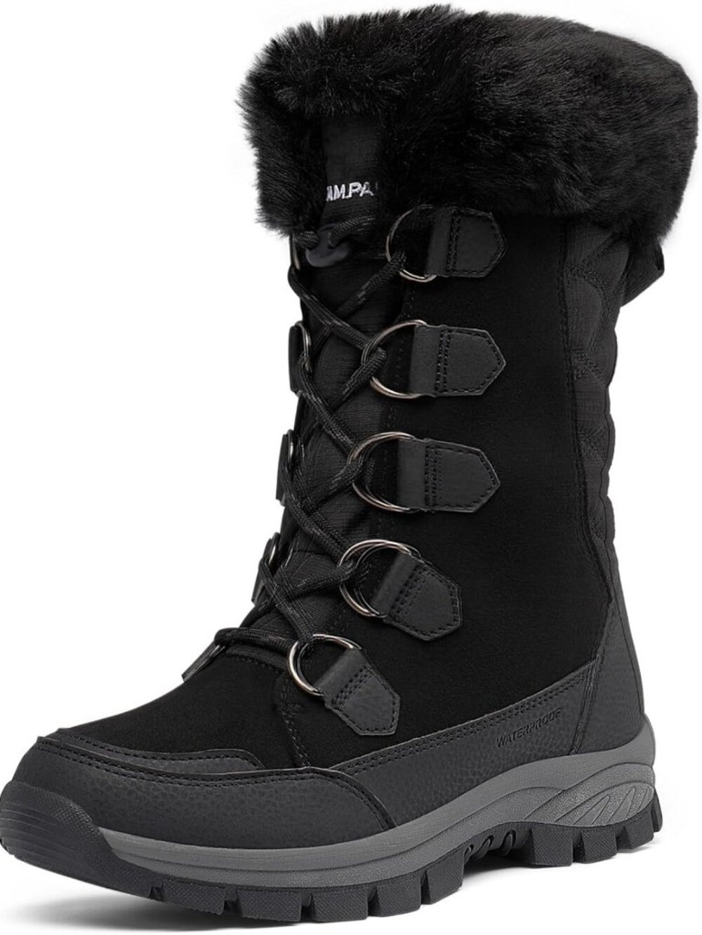 Waterproof Mid Calf Snow Boots for Women - Warm, Stylish & Slip-Resistant